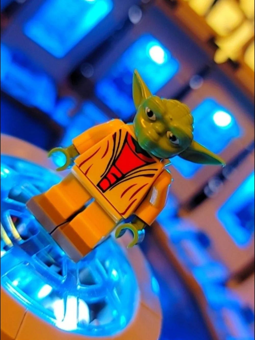 Star Wars Yoda Minifigure Lego Compatible